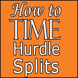 How to Time Hurdle Splits