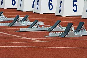 Track and Field Starting Blocks