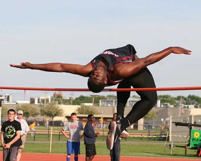 Manny Bofah High Jump