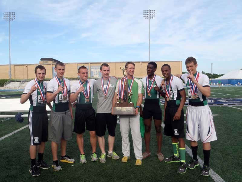York High School Track Team Wins State Championship