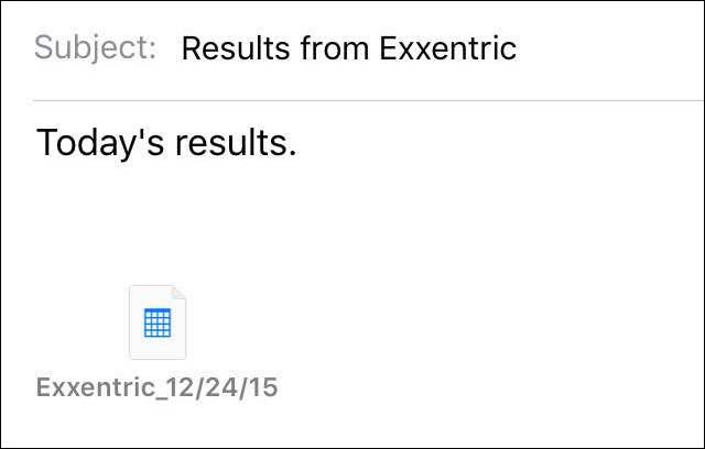 kMeter Export CSV File