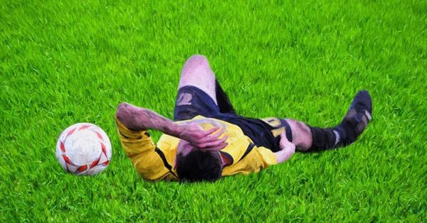 Soccer Player Hamstring Injury
