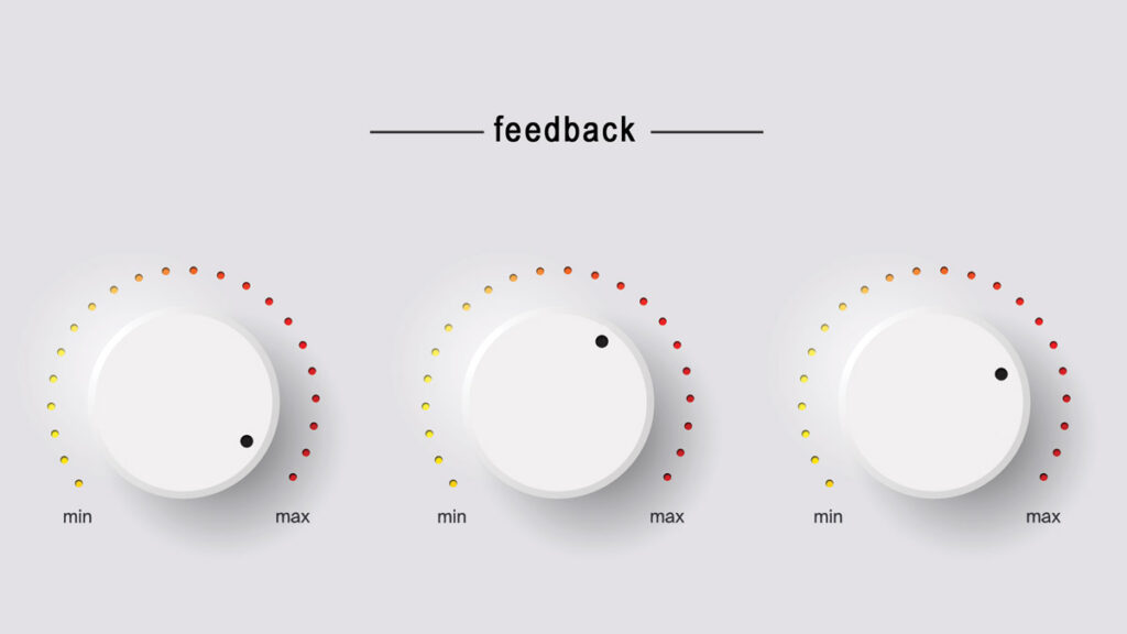 use of feedback in electronic