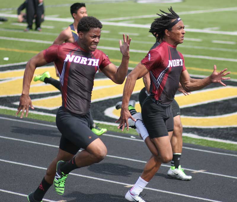 Thomas Harris and DeVaughn Hrobowski are very talented sprinters. In addition, they have measurably improved their speed, consistently, since they started training with me as freshmen.