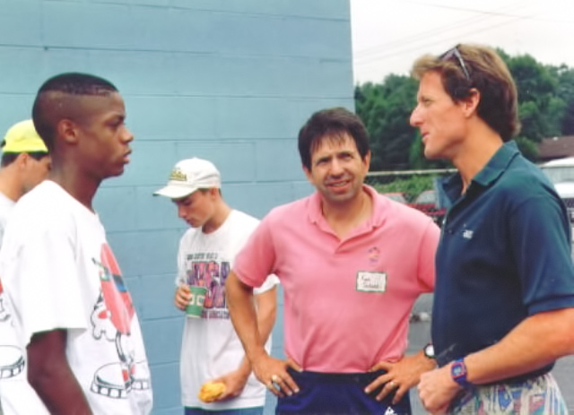 4 Time State 400 Champion with Ken Jakalski and Legendary Middle Distance Runner Steve Scott