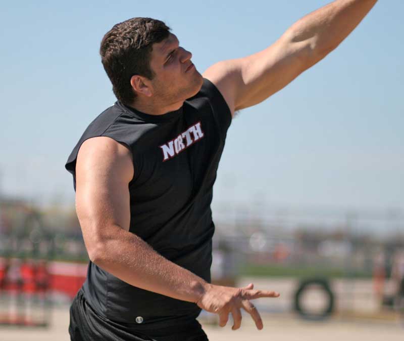 Nick Wolf Shot Put