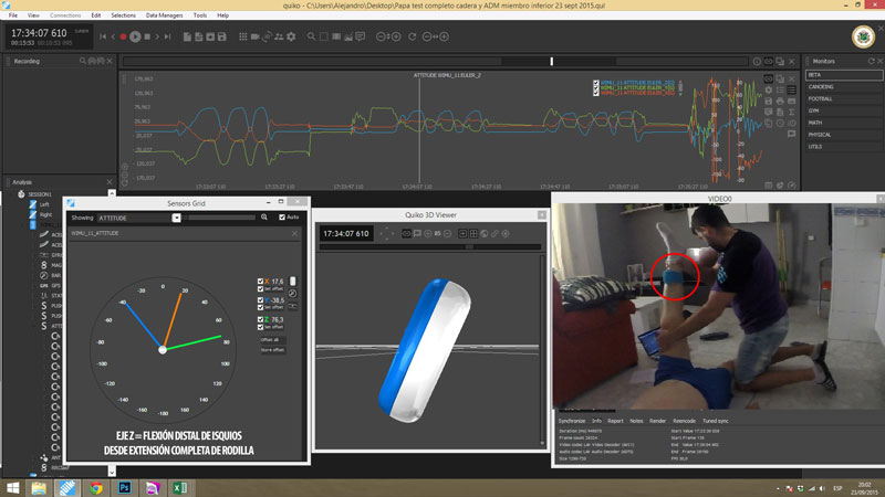 WIMU Hip Flexion Test