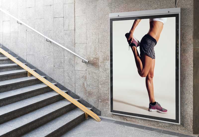 Female Athlete Stretching