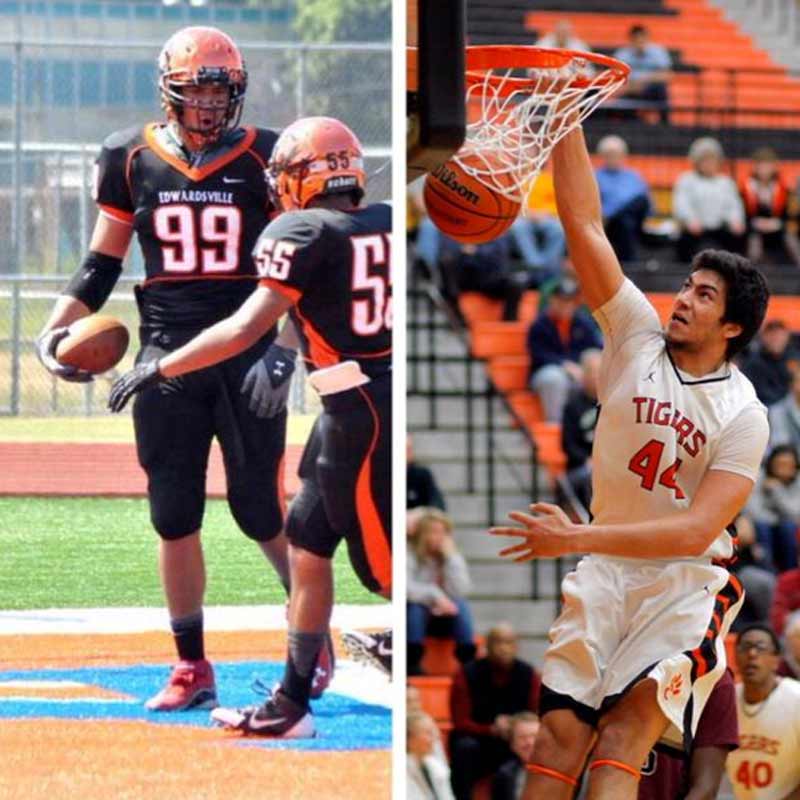 Edwardsville Football and Basketball