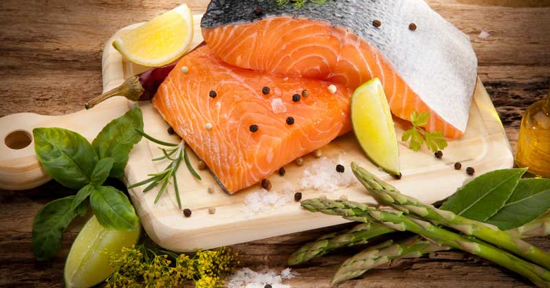 Salmon and Asparagus