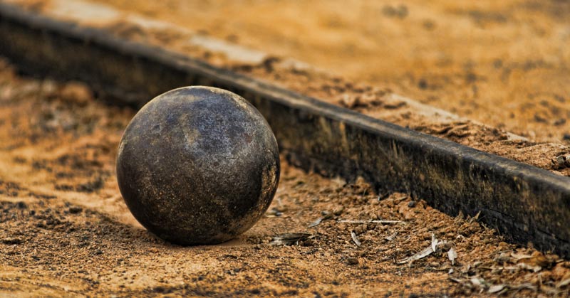 Shot Put on Ground