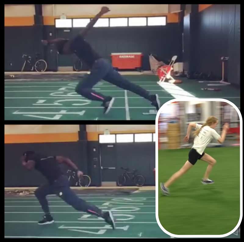 Athlete Acceleration Comparison