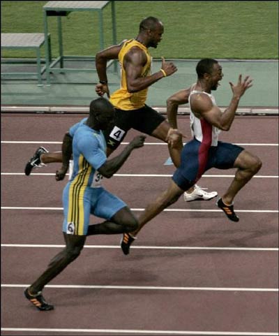 Tyson Gay Arm Swing