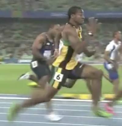 Yohan Blake Arm Swing