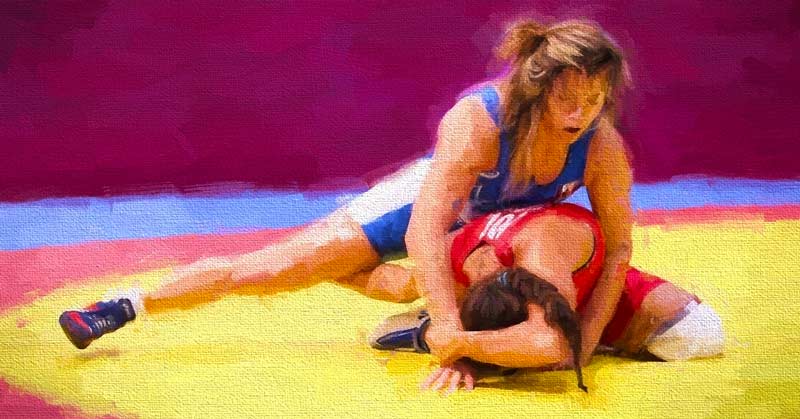 Female Freestyle Wrestlers