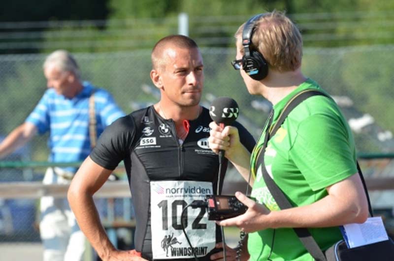 100 Meter Sprinter Stephan Tarnhuvud
